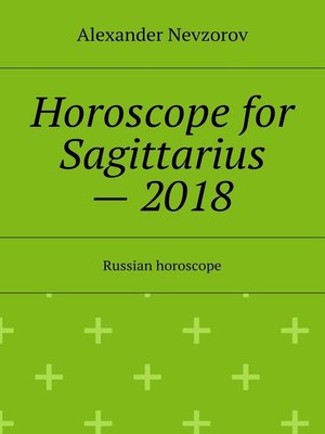 cover image of Horoscope for Sagittarius – 2018. Russian horoscope